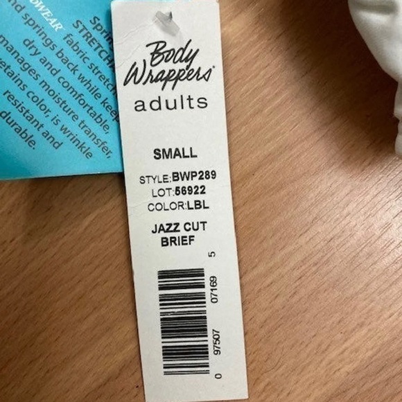 Bundle of 2 Body Wrappers ProWEAR Jazz Cut Briefs, Size: Adult Small, NWT - Picture 6 of 8